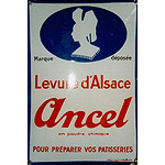 Plaque émaillée Ancel