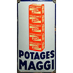 Plaque émaillée Maggi