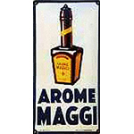 Plaque émaillée Maggi