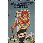 Plaque émaillée Nestlé