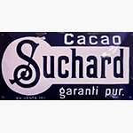 Plaque émaillée Suchard