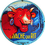 Plaque émaillée La Vache qui Rit