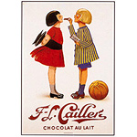 Plaque maille chocolat Cailler