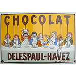 Plaque émaillée Delespaul-Havez