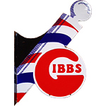 Plaque émaillée Gibbs