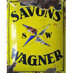 Plaque émaillée Wagner
