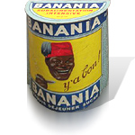Factice Banania en carton