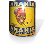 Factice Banania en carton