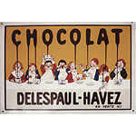 Plaque émaillée Delespaul Havez