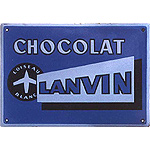 Plaque émaillée Lanvin