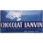 Plaque émaillée Lanvin