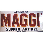 Plaque émaillée Maggi