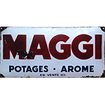 Plaque émaillée Maggi