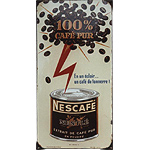 Plaque émaillée Nescafé