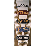 Plaque émaillée Nestlé - Kohler - Cailler - Gala Peter