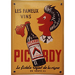 Plaque émaillée Picardy