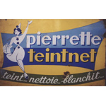 Plaque émaillée Pierrette