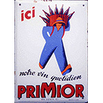 Plaque émaillée Primior