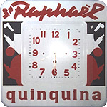 Horloge émaillée St Raphaël