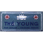 plaque émaillée Thé Young