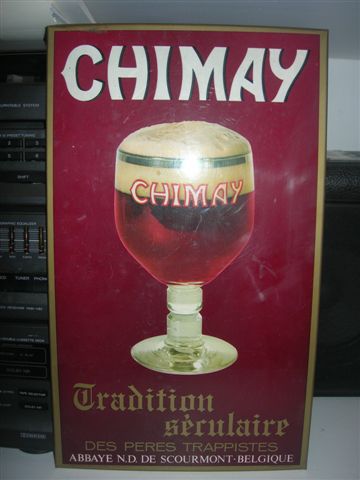 Plaque émaillée Chimay